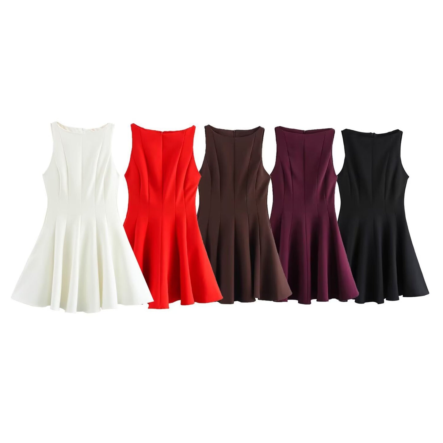 WezelBezel Sleeveless Knit Skirt Set
