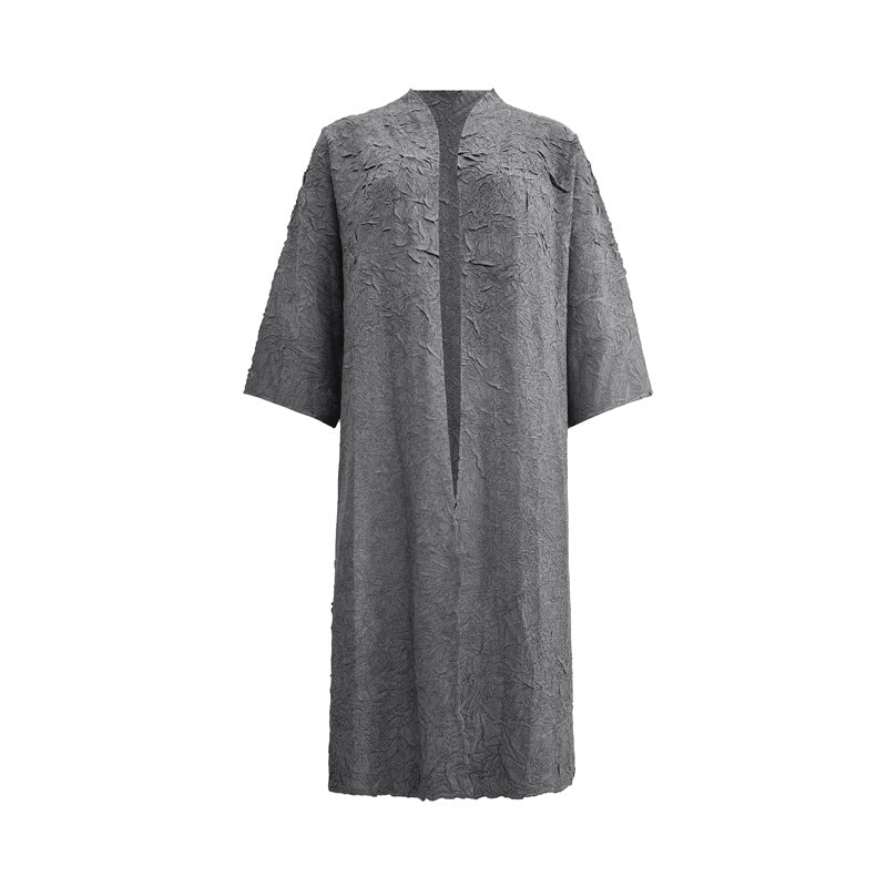 WezelBezel Long Sleeved Suit Jacket - Pleated Windbreaker