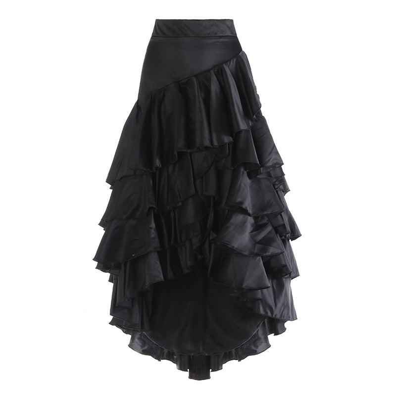 WezelBezel Ruched Midi Skirt