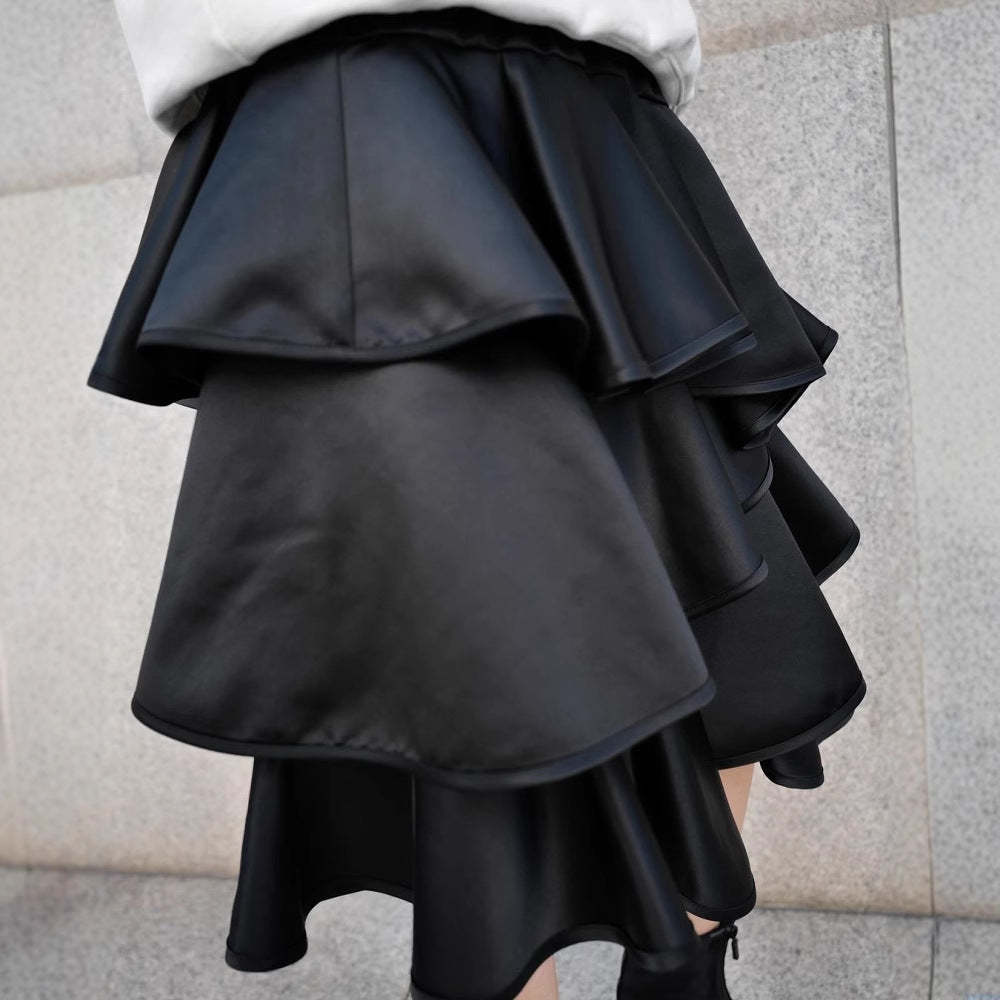 WezelBezel High Waist Mini Skirt – Flowy & Chic