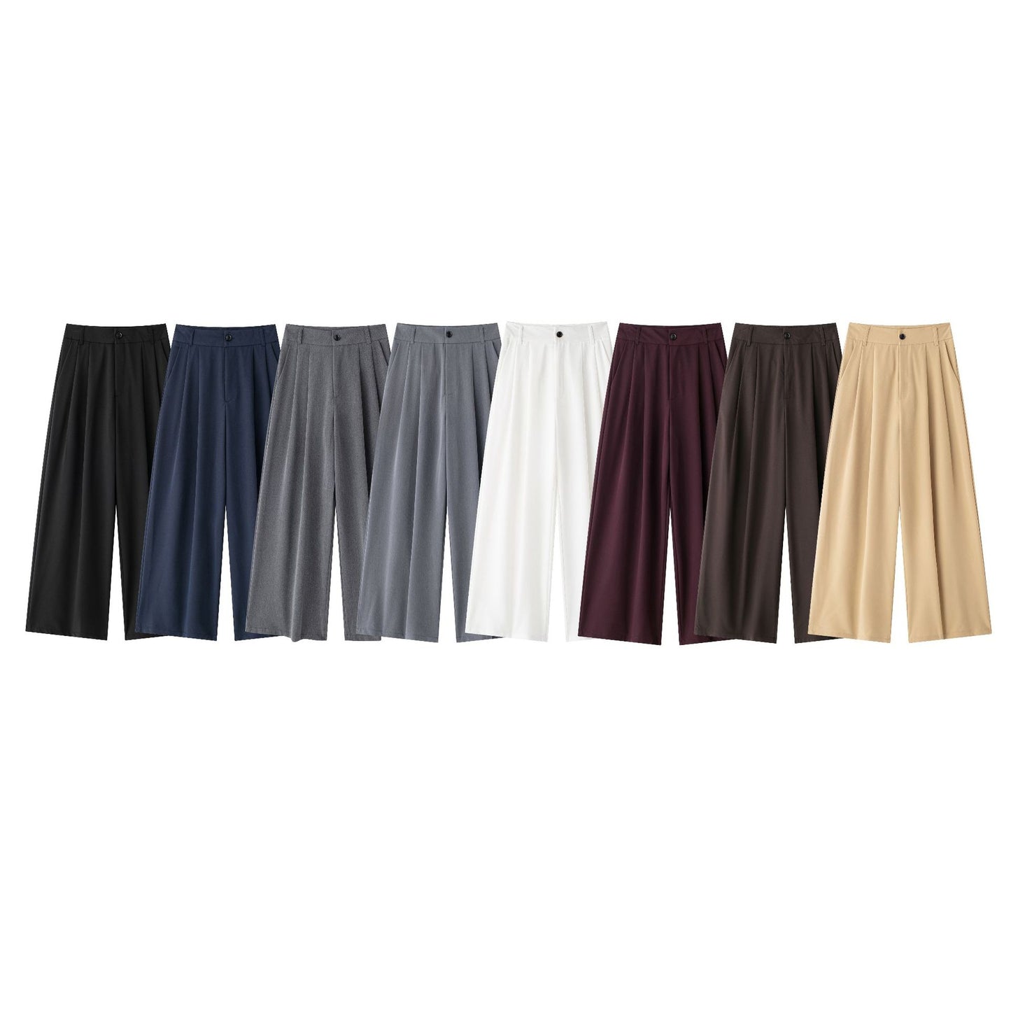 WezelBezel Multi-Color Pleated Pants