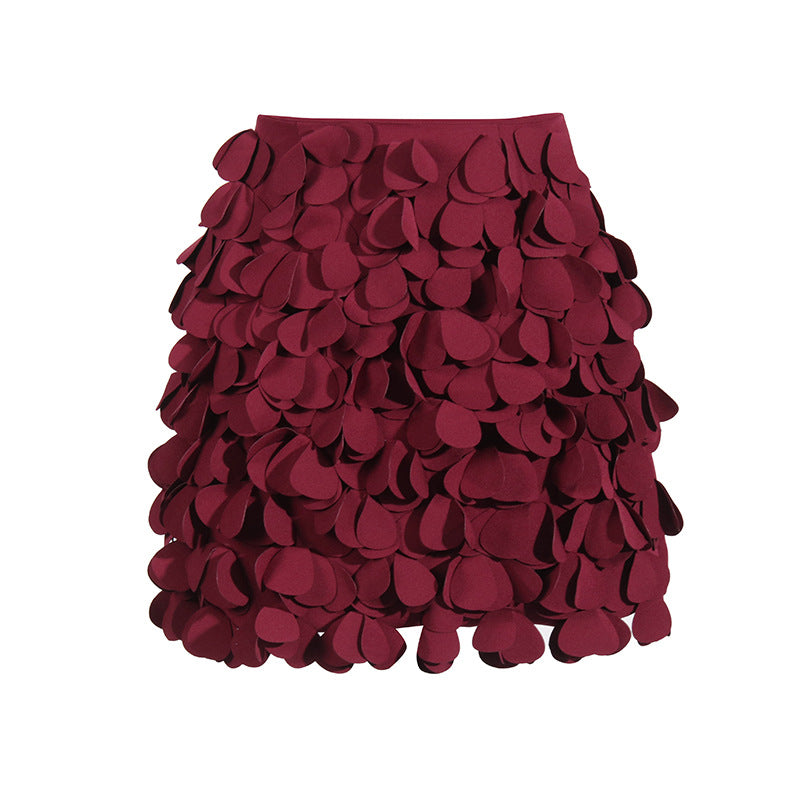 WezelBezel High Waist Skirt - Short Style