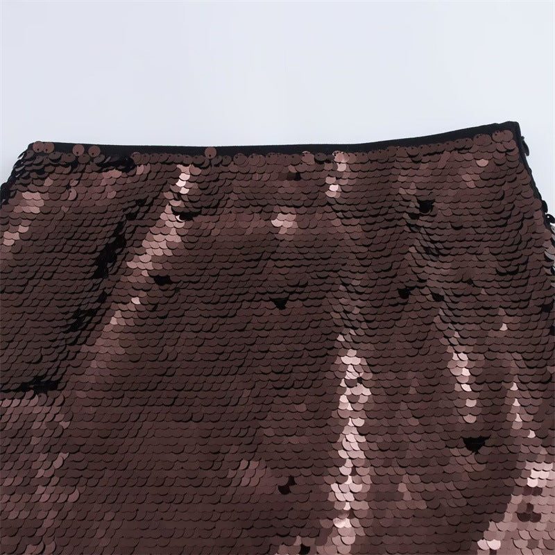 WezelBezel Bead Skirt - High Waist Style