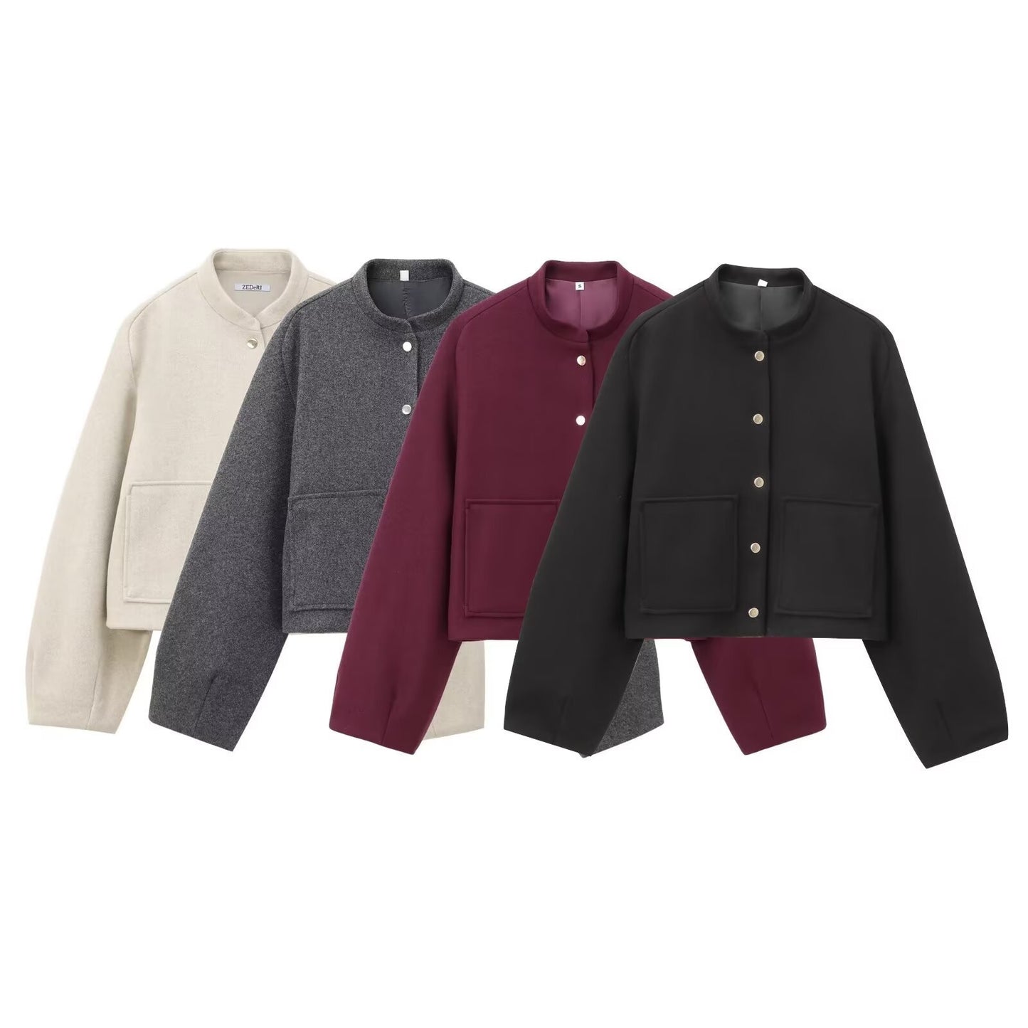 WezelBezel Short Pilot Jacket - Patch Pocket Design