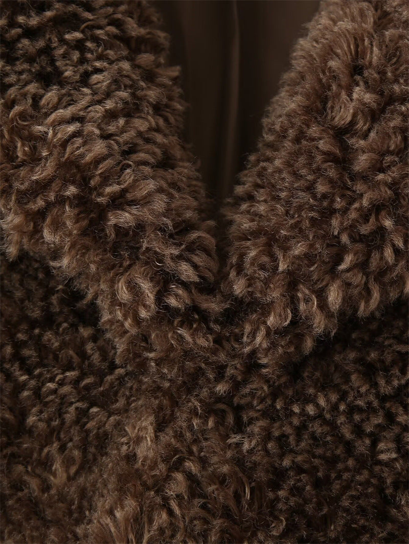 WezelBezel Artificial Fur Coat - Fashion Temperament