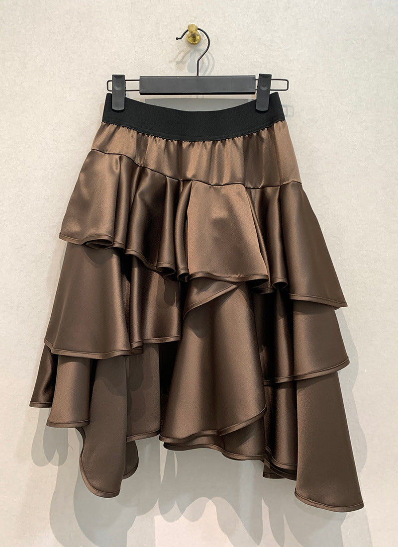 WezelBezel High Waist Mini Skirt – Flowy & Chic