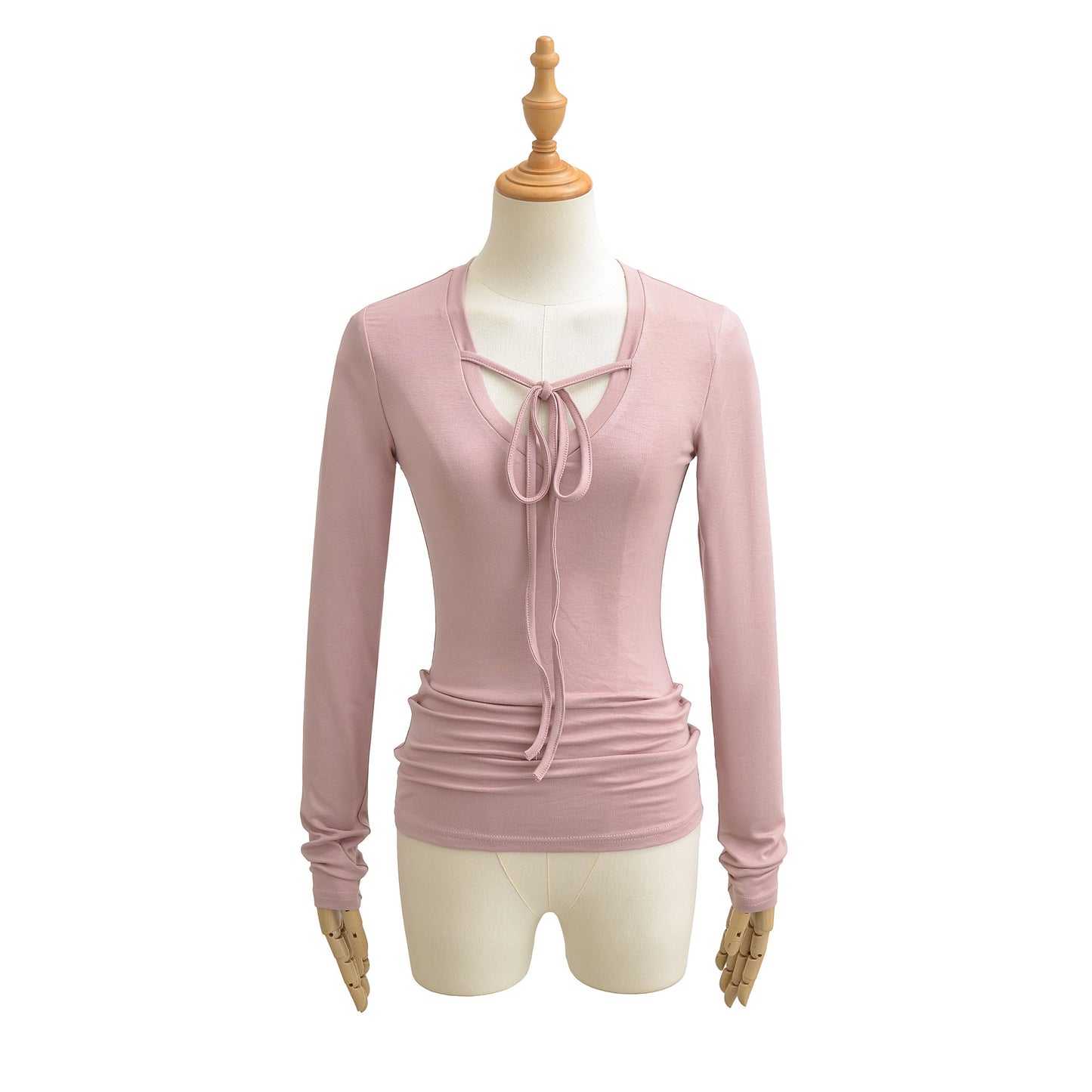 WezelBezel Tie-Front Soft Tee