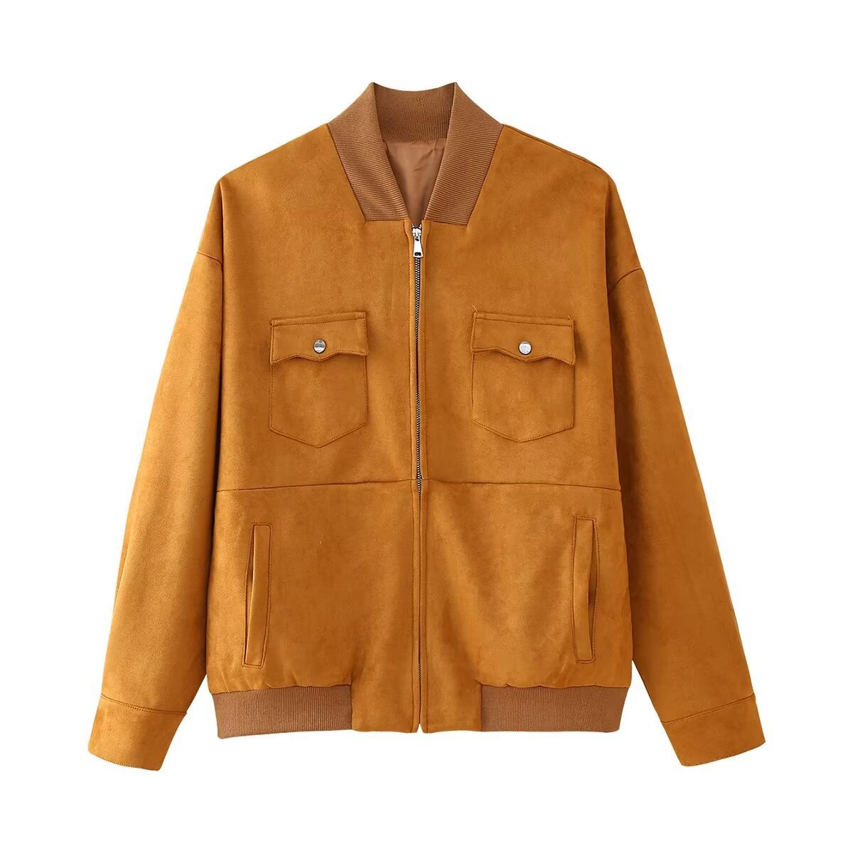 WezelBezel Retro Jacket - Suede Style