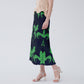 WezelBezel Pleated Printed Skirt