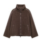 WezelBezel Teddy Velvet Jacket - Casual Outdoor Style