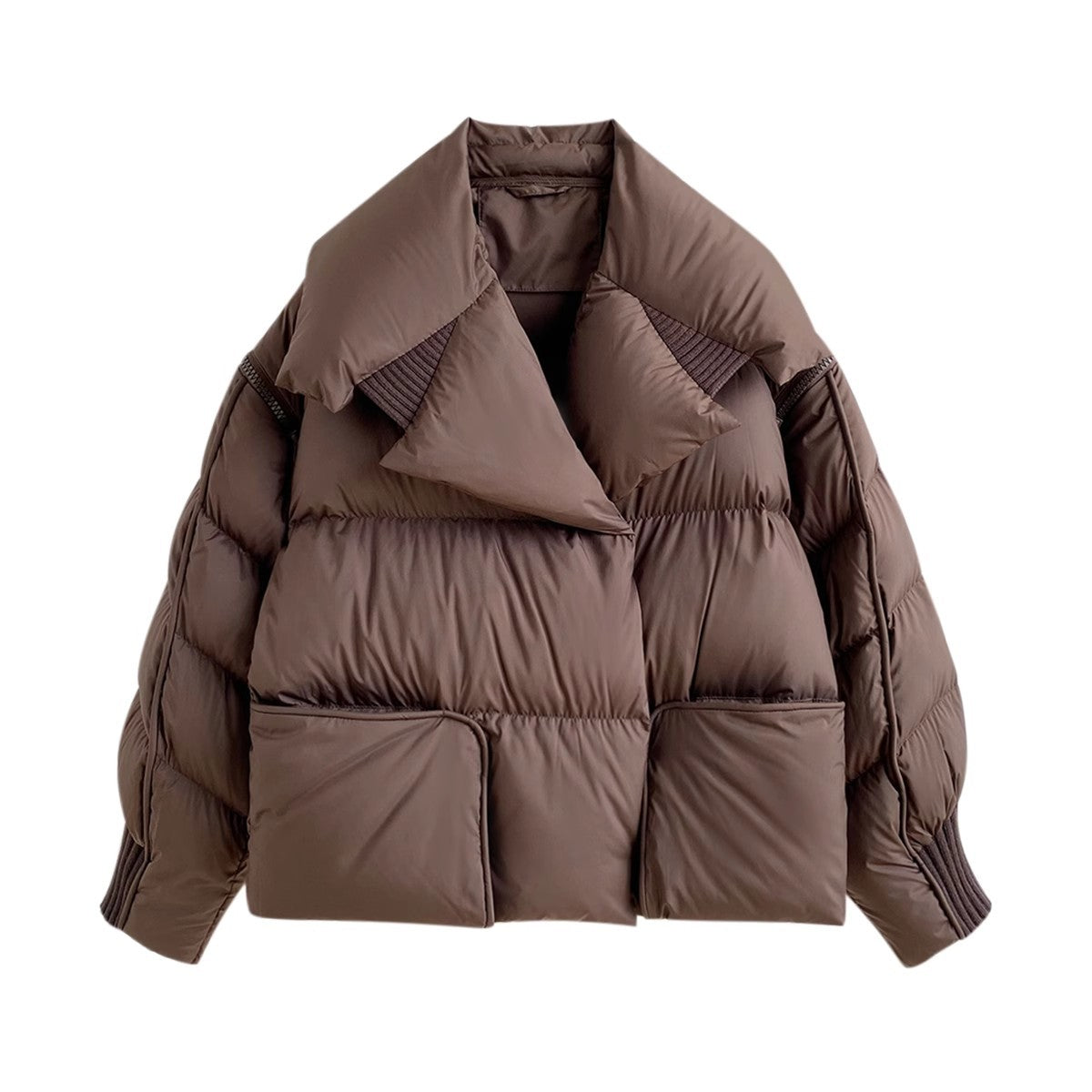 WezelBezel Down Jacket - Magnetic Buckle Style