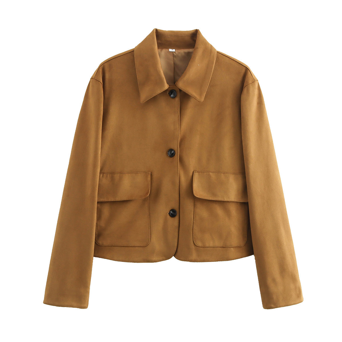 WezelBezel Two-Tone Suede Jacket