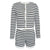 WezelBezel Striped Knit Casual Sweater