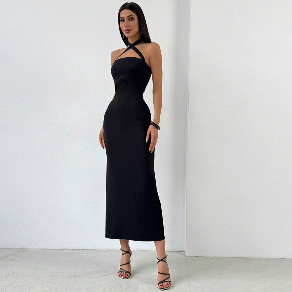WezelBezel Backless Maxi Dress