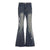 WezelBezel Embroidered High Waist Jeans