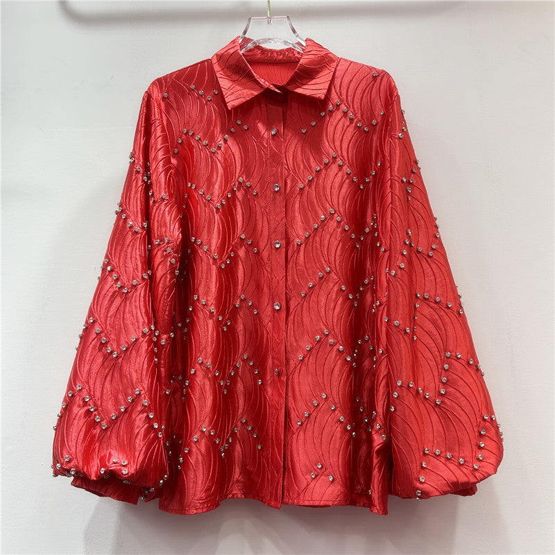 WezelBezel Western-Style Shirt - Loose and Versatile