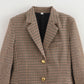 WezelBezel Suit Jacket - Plaid Long Sleeved