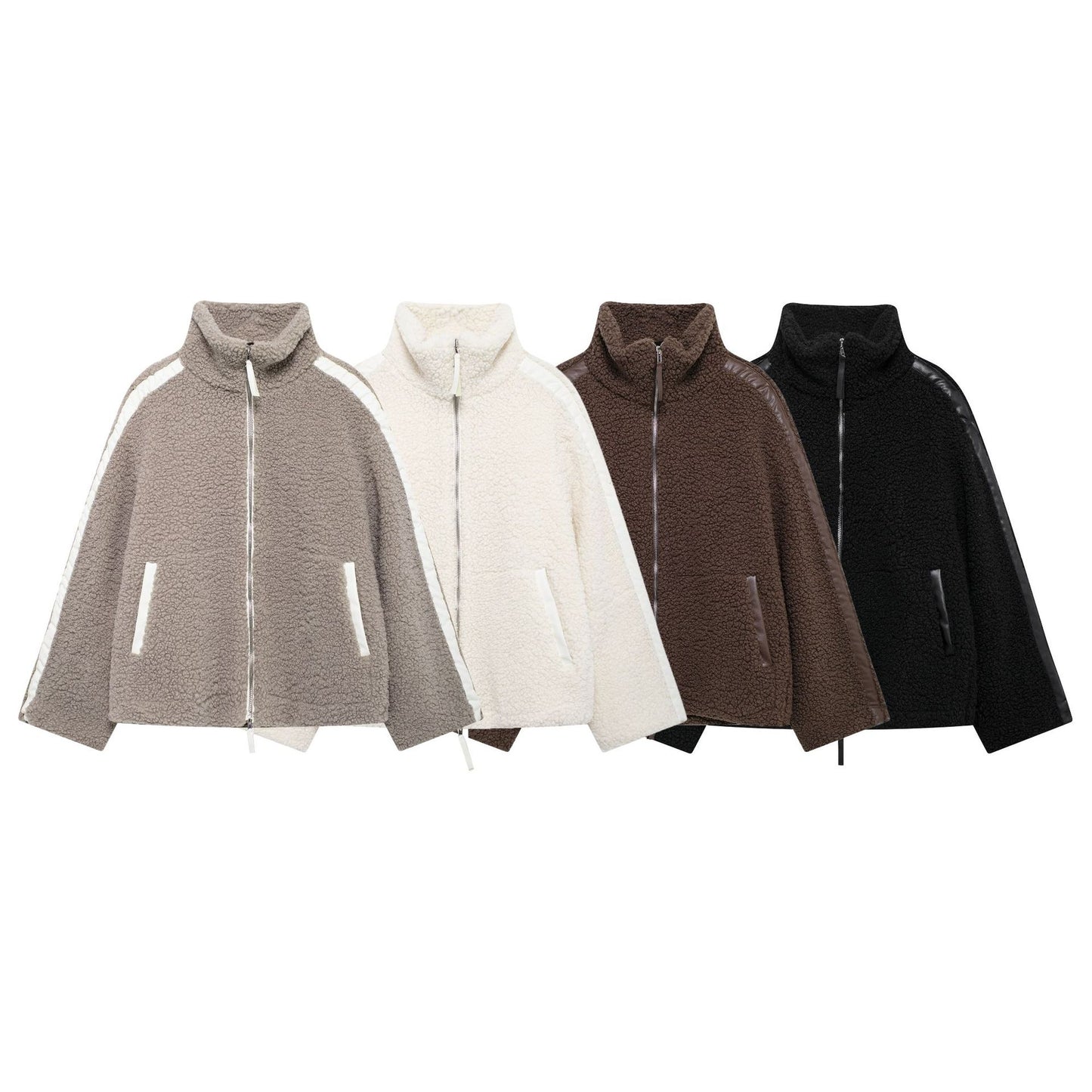 WezelBezel Teddy Velvet Jacket - Casual Outdoor Style