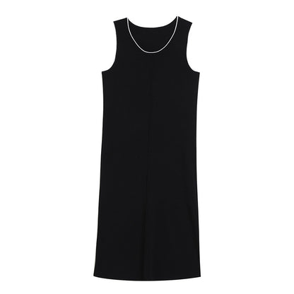 WezelBezel Sleeveless Cotton Midi Dress