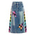 WezelBezel Denim Skirt - A-line Style
