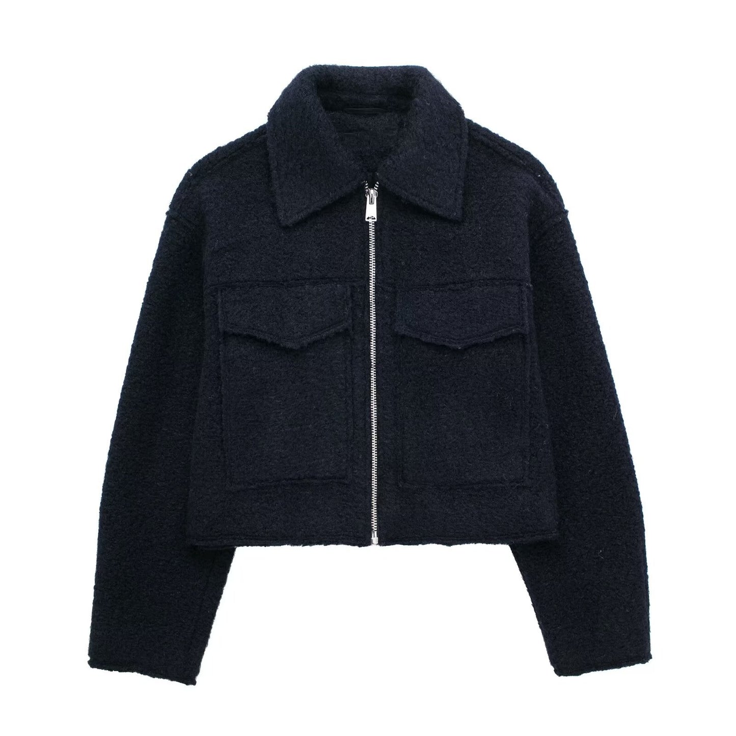 WezelBezel Woolen Jacket - Short Style