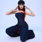 WezelBezel Strapless Vest + Wide Pants Set