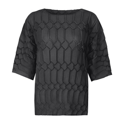 WezelBezel Oversized Pleated Tee Set