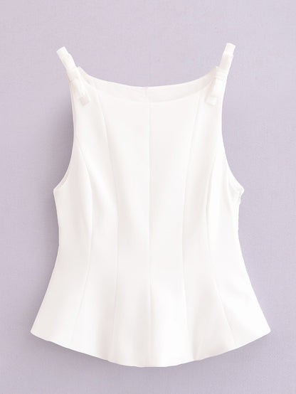 WezelBezel Short Vest Tank Top