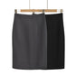 WezelBezel Slit-Front Midi Skirt