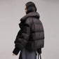 WezelBezel Down Jacket - Magnetic Buckle Style
