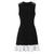 WezelBezel Sleeveless Ruffle Knit Dress