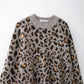 WezelBezel Animal Print Knit Tee