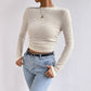 WezelBezel Round Neck Top - Long Sleeved