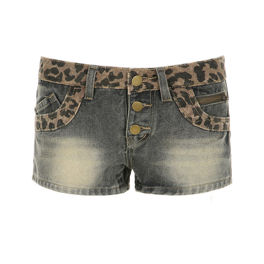 WezelBezel Ultra-Low Waist Shorts