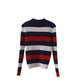 WezelBezel Ribbed Stripe Knit Sweater