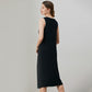 WezelBezel Sleeveless Cotton Midi Dress