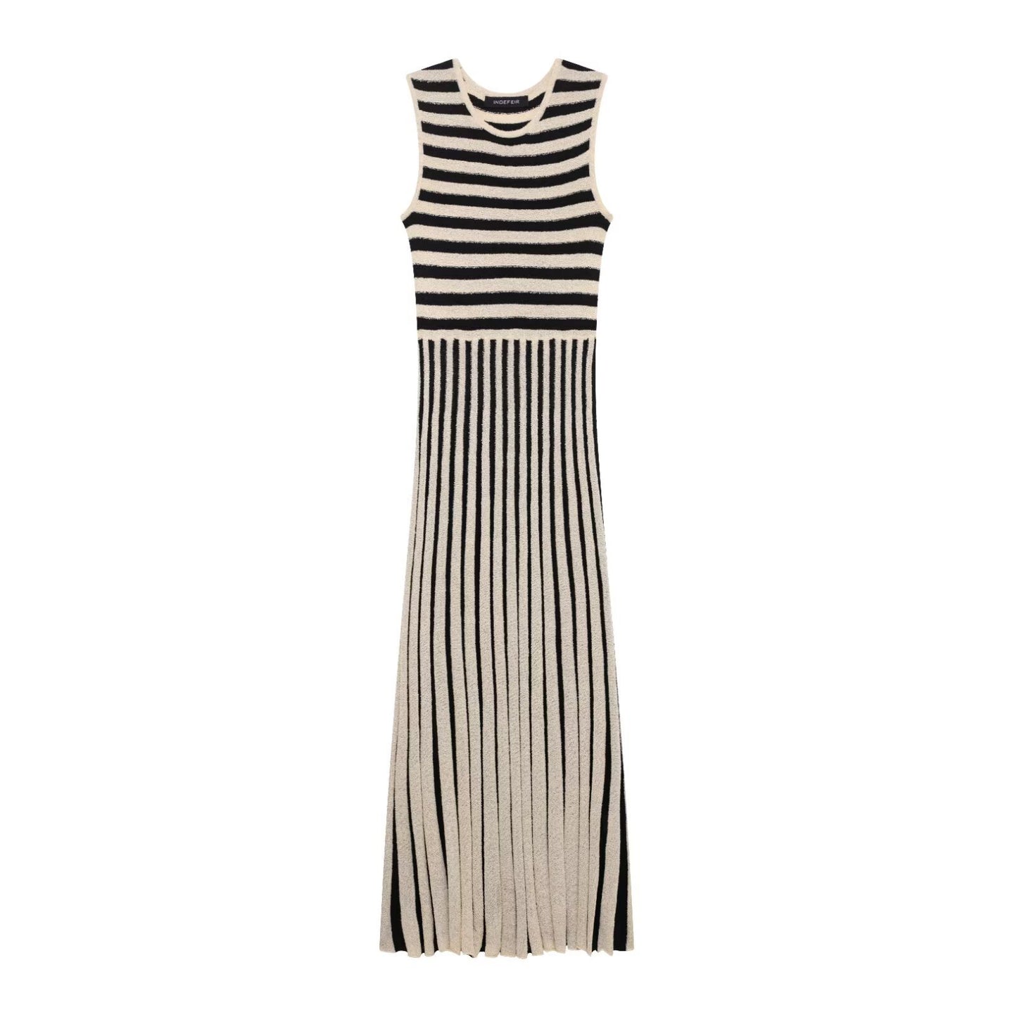WezelBezel Striped Summer Midi Dress