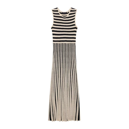 WezelBezel Striped Summer Midi Dress