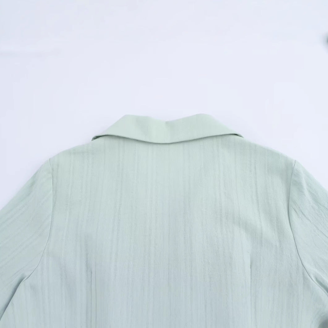 WezelBezel Slim Textured Midi Dress