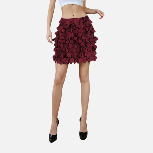 WezelBezel High Waist Skirt - Short Style