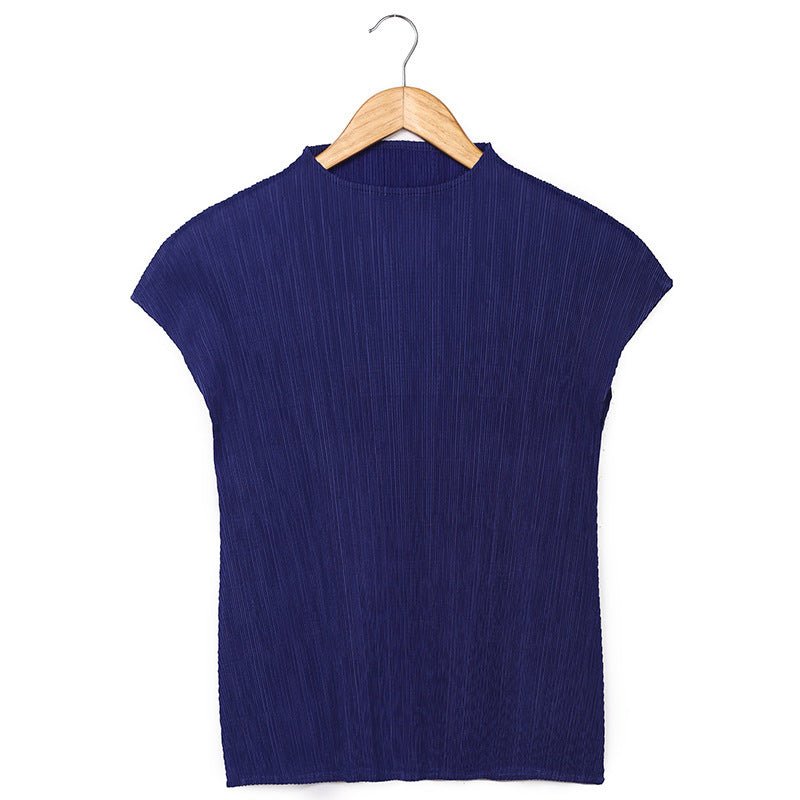 WezelBezel Sleeveless Vest - Half Turtleneck