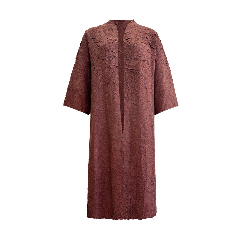 WezelBezel Long Sleeved Suit Jacket - Pleated Windbreaker