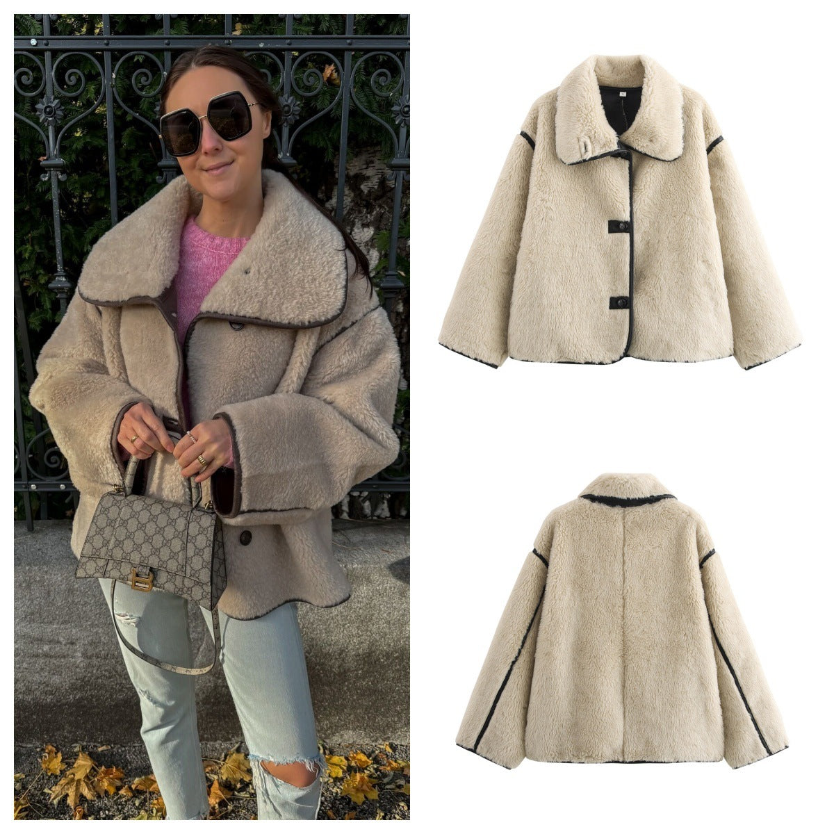 WezelBezel Plush Jacket - Long Sleeved Style
