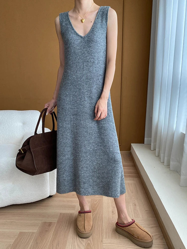 WezelBezel Cardigan Two-Piece Set - Oversized Style