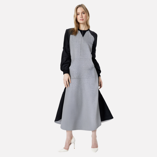 WezelBezel Ruffle Edge Dress - Loose and Thick Style