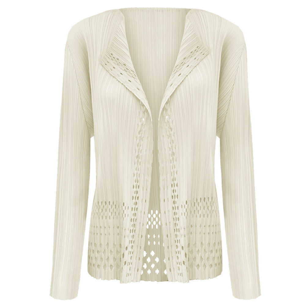 WezelBezel Apricot Cardigan Skirt Set