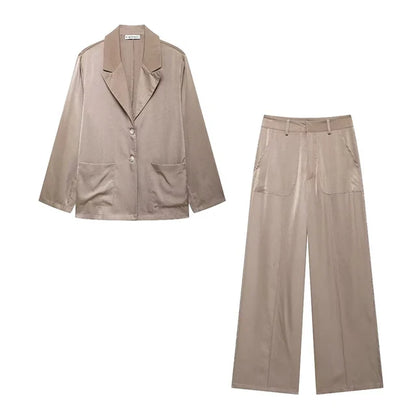 WezelBezel Suit Jacket and Pants - Loose Fit Style
