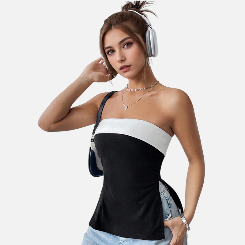 WezelBezel Spicy Strapless Tank Set