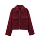 WezelBezel Woolen Jacket - Short Style