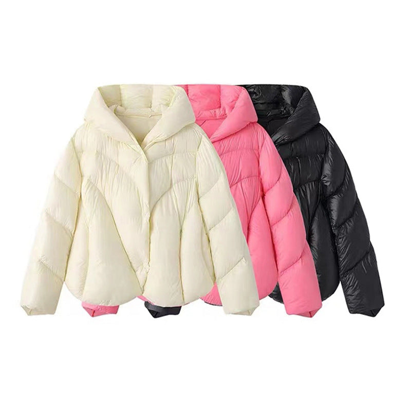 WezelBezel Short Hooded Jacket - Cape Style